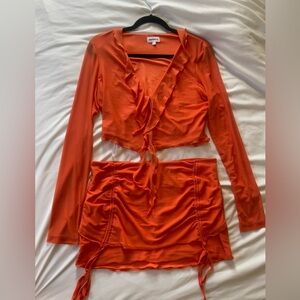 Superdown Indy Ruffle Skirt Set